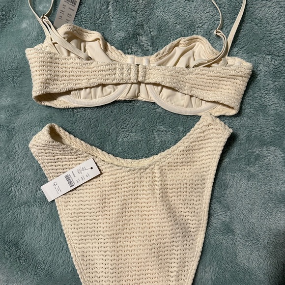 J. Crew Crochet balconette underwire bikini top - Picture 7 of 8